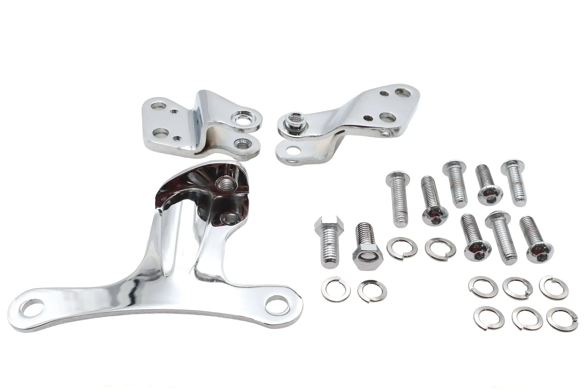 V-Twin XL Motor Mount Kit for Harley Davidson XL Models - Chrome Finish by V-Twin