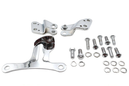 V-Twin XL Motor Mount Kit for Harley Davidson XL Models - Chrome Finish by V-Twin