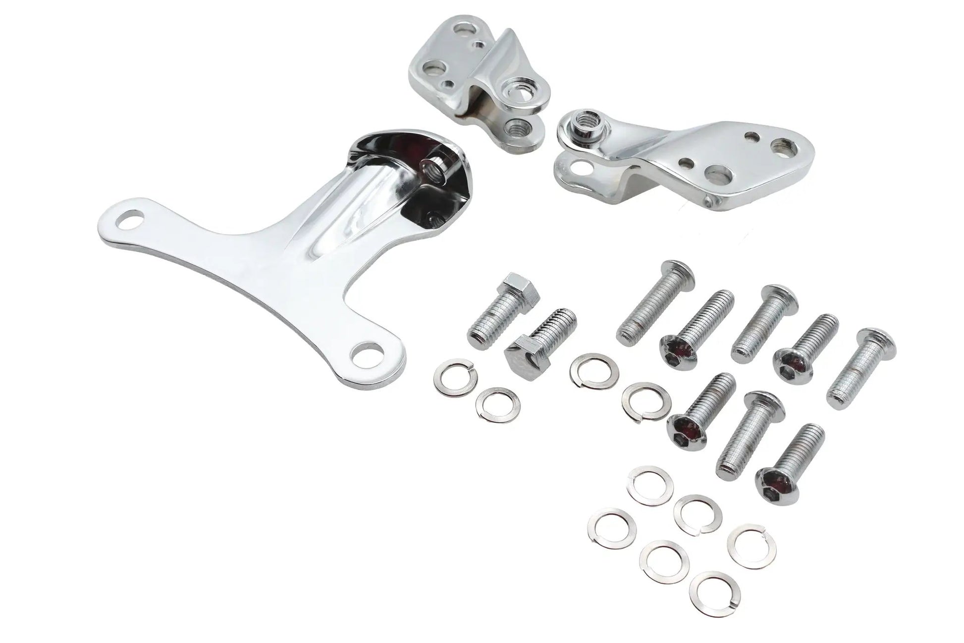V-Twin XL Motor Mount Kit for Harley Davidson XL Models - Chrome Finish by V-Twin