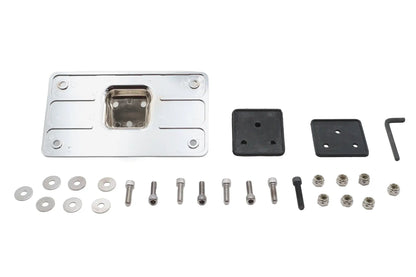 V-Twin Chrome Fender Mount 3-Hole Bracket Kit for Harley Davidson Fx (1973-1982) by V-Twin