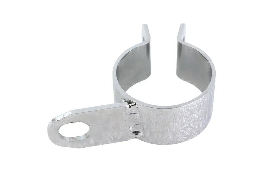 V-Twin Crossover Pipe Clamp Zinc for Harley Davidson FL (Part #78716Z) by V-Twin