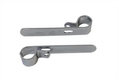V-Twin Chrome 1 Inch Exhaust Clamp Set - Part #74019B by V-Twin