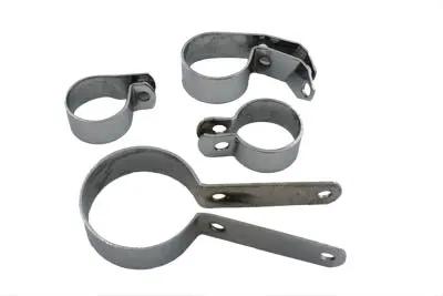 V-Twin Chrome Exhaust Clamp Kit for Harley Davidson WL Models - Part 63926C by V-Twin