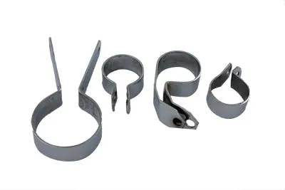 V-Twin Chrome Exhaust Clamp Kit for Harley Davidson WL Models - Part 63926C by V-Twin