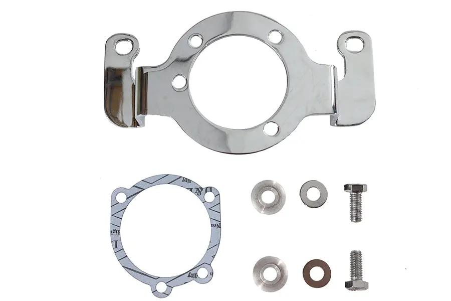 V-Twin Air Cleaner Bracket Chrome for Harley Davidson 1990-1991 Big Twin Models by V-Twin