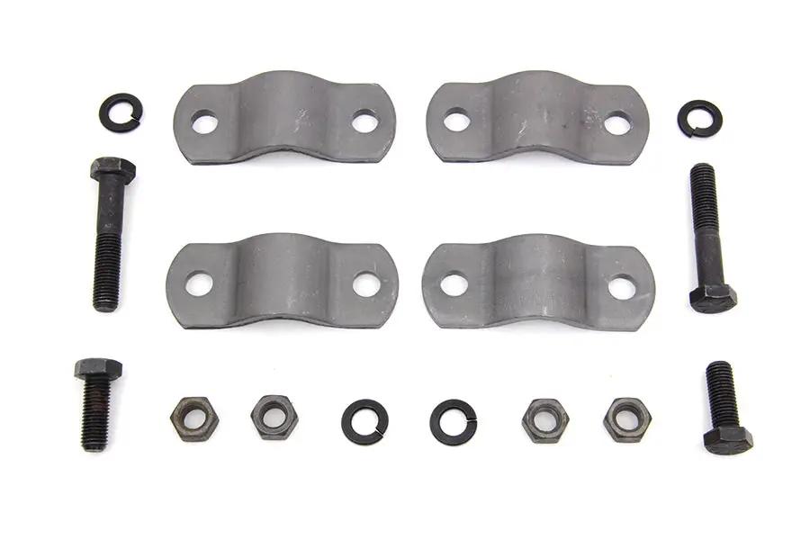 V-Twin Rear Frame Seat Spring Clamp Set for Harley Davidson WL 1936-1945 by V-Twin