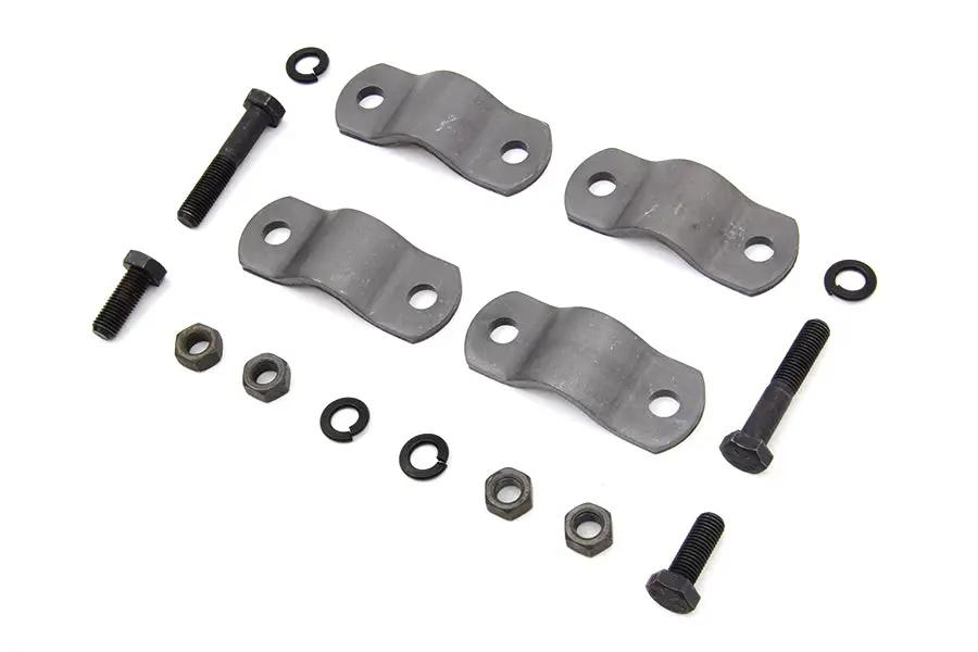V-Twin Rear Frame Seat Spring Clamp Set for Harley Davidson WL 1936-1945 by V-Twin