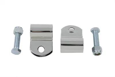 V-Twin Chrome Turn Signal Clamps for Harley Davidson FL Models (1968-1977) by V-Twin