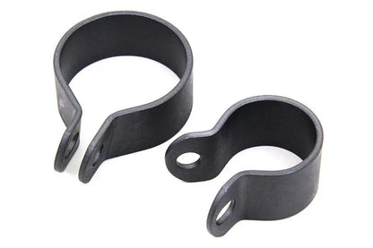 V-Twin Front Exhaust Parkerized Clamp Set for Harley Davidson FL (1936-1945) by V-Twin