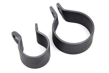 V-Twin Front Exhaust Parkerized Clamp Set for Harley Davidson FL (1936-1945) by V-Twin