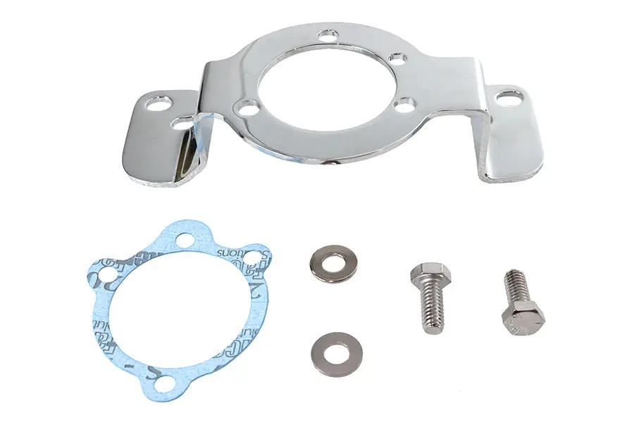 V-Twin Air Cleaner Bracket Chrome Part 72837 for Harley Davidson FXST and FLST Models by V-Twin