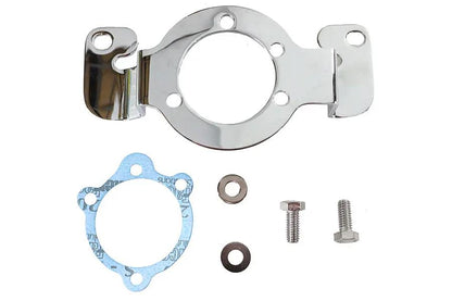 V-Twin Air Cleaner Bracket Chrome Part 72837 for Harley Davidson FXST and FLST Models by V-Twin