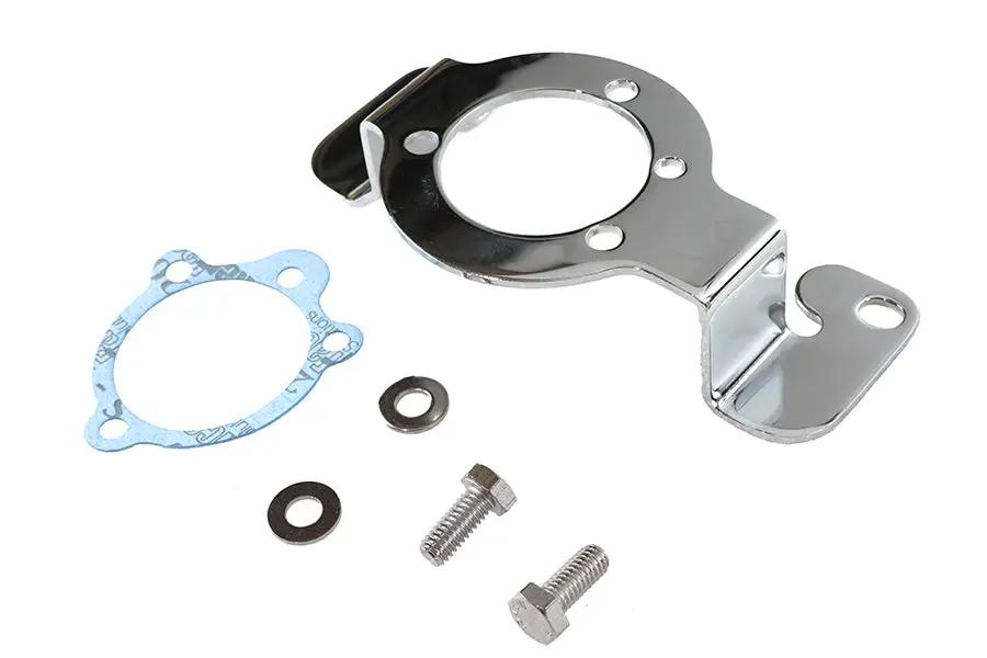 V-Twin Air Cleaner Bracket Chrome Part 72837 for Harley Davidson FXST and FLST Models by V-Twin