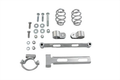 V-Twin 31-4043 Rigid Solo Seat Spring Mount Kit with 3-Inch Coil Springs