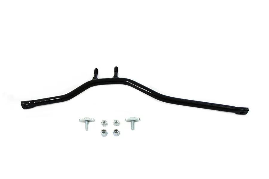 V-Twin 1-3/4 inch Exhaust Pipe Mount Bracket Black - BK-4 for Harley XL Models by V-Twin