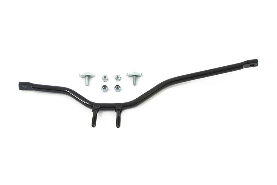 V-Twin 1-3/4 inch Exhaust Pipe Mount Bracket Black - BK-4 for Harley XL Models by V-Twin