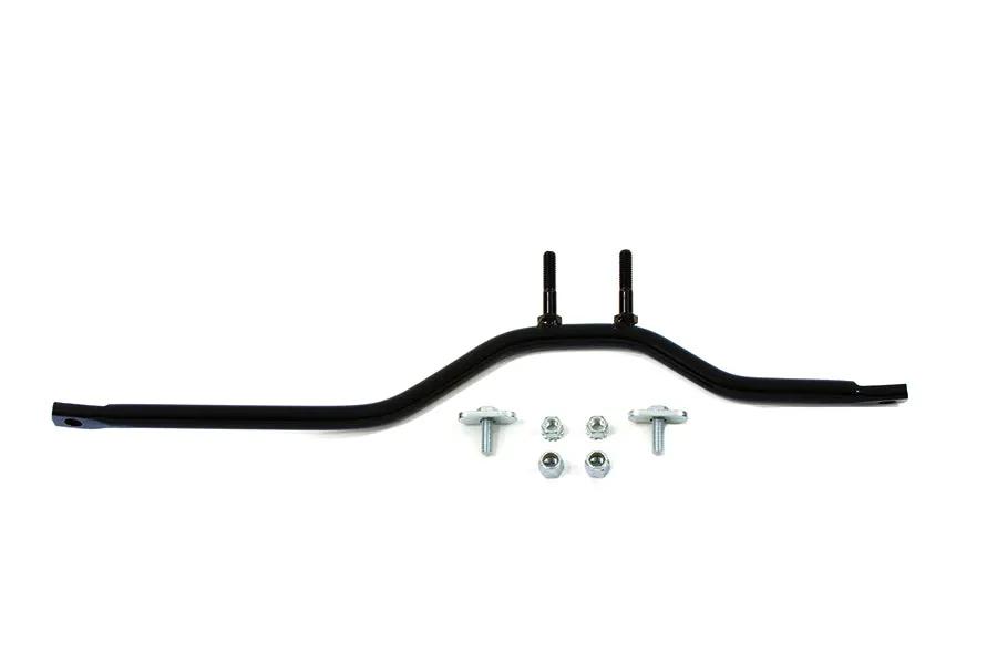 V-Twin 1-3/4 inch Exhaust Pipe Mount Bracket Black - BK-4 for Harley XL Models by V-Twin