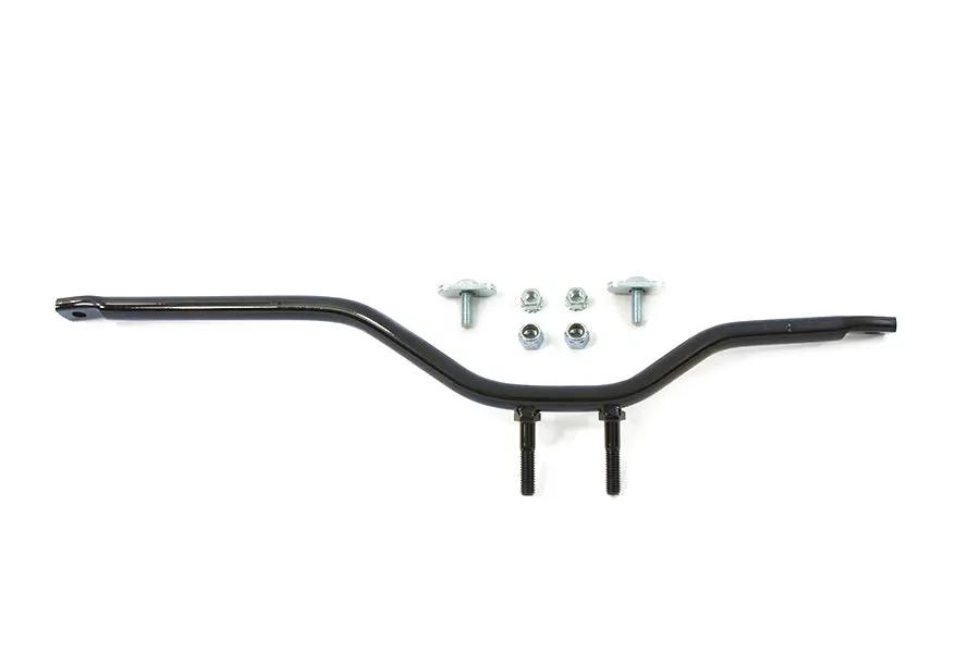 V-Twin 1-3/4 inch Exhaust Pipe Mount Bracket Black - BK-4 for Harley XL Models by V-Twin