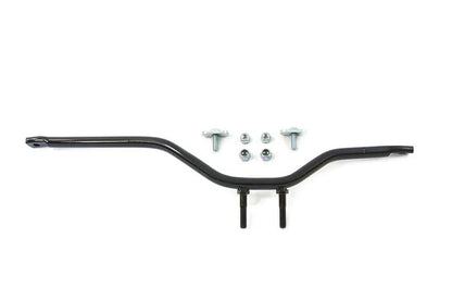 V-Twin 1-3/4 inch Exhaust Pipe Mount Bracket Black - BK-4 for Harley XL Models by V-Twin