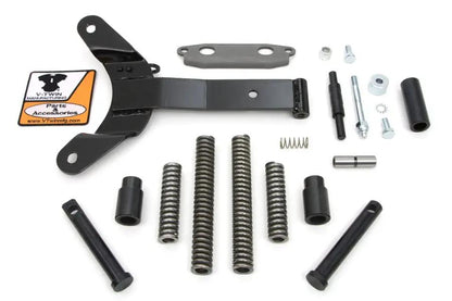 V-Twin Solo Seat Mount Kit for Harley Davidson XL Models with Seat Plunger and Pivot Bolt by V-Twin