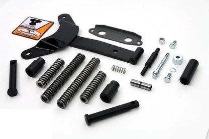 V-Twin Solo Seat Mount Kit for Harley Davidson XL Models with Seat Plunger and Pivot Bolt by V-Twin