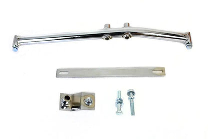 Paughco Upsweep Header Mounting Bracket Kit Chrome – Part #718 I/I2/H5 by Paughco