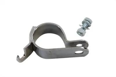 V-Twin Rear Crossover Pipe Clamp Chrome Part #78716 for Harley Davidson FL Models by V-Twin