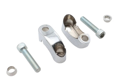 V-Twin Turn Signal Mount Set Chrome for Custom Turn Signals - Part #77098A by V-Twin