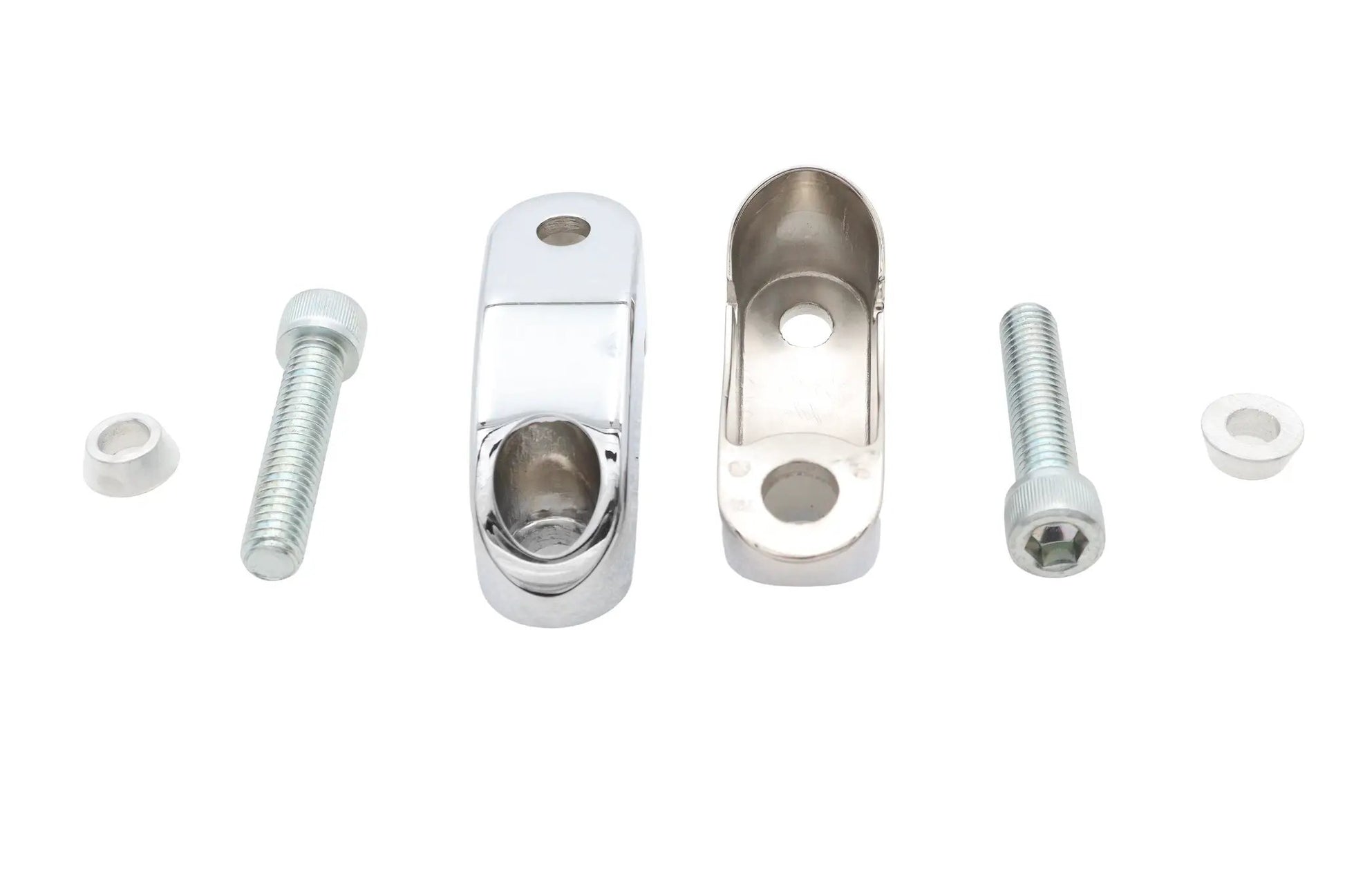 V-Twin Turn Signal Mount Set Chrome - Part Number 77097 by V-Twin