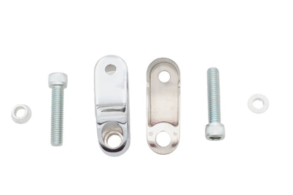 V-Twin Turn Signal Mount Set Chrome - Part Number 77097 by V-Twin