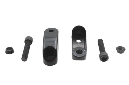 V-Twin Part 77097B Black Turn Signal Mount Set for Custom 8mm Signal Studs by V-Twin
