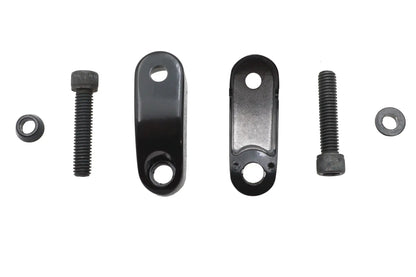 V-Twin Part 77097B Black Turn Signal Mount Set for Custom 8mm Signal Studs by V-Twin