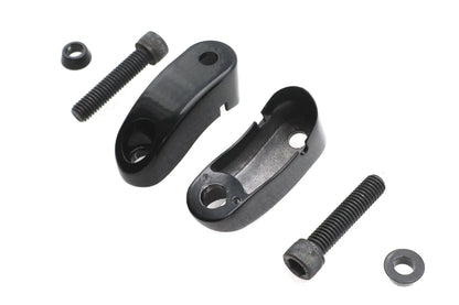 V-Twin Part 77097B Black Turn Signal Mount Set for Custom 8mm Signal Studs by V-Twin