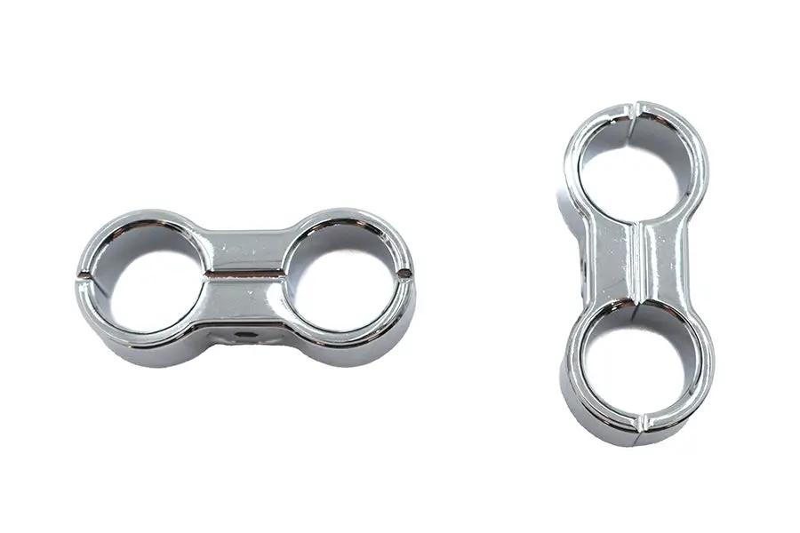 V-Twin Oil Hose Separator Set - Part Number 03-6206C-2, Pack of 2 by V-Twin