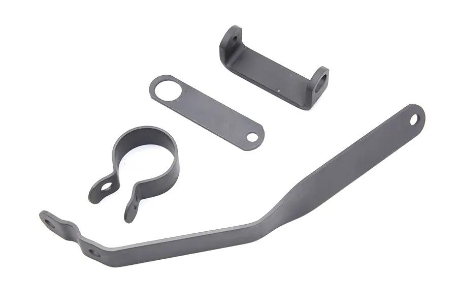 V-Twin Parkerized Servi-Car Muffler Hanger Bracket Kit – Part Number 78054 by V-Twin