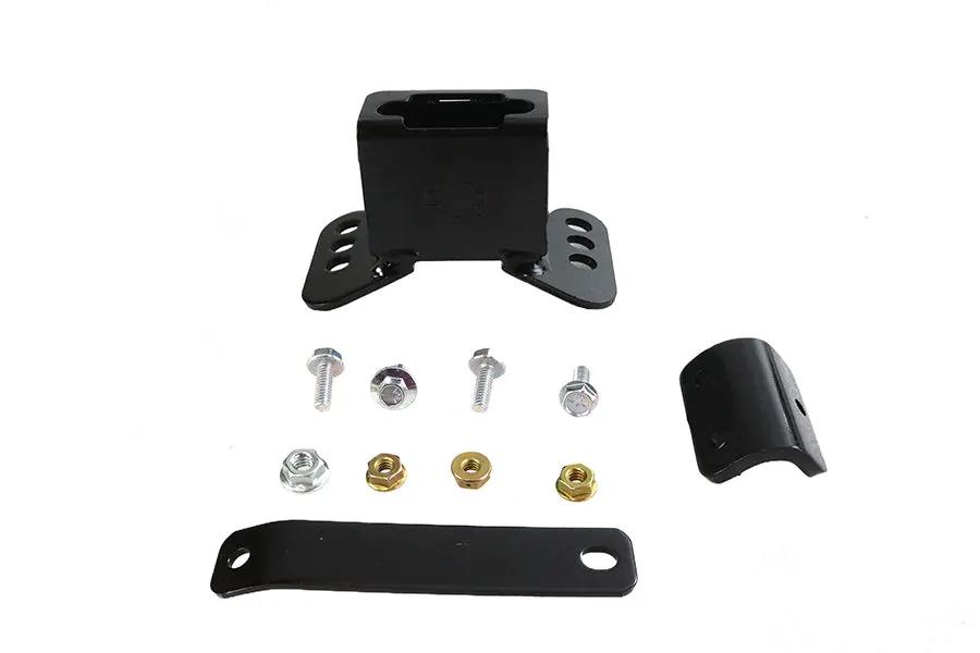 OE Driver Backrest Mounting Kit Part 52589-09B for Harley Davidson FLT Models by OE