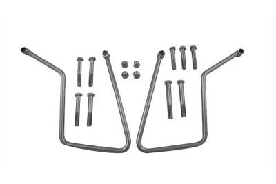 V-Twin Chrome Saddlebag Support Set for Harley Davidson FX (1971-1980) by V-Twin