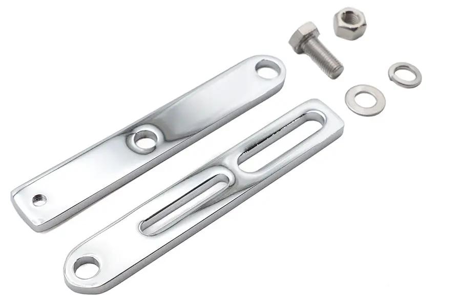 V-Twin Chrome Air Cleaner Support Bracket for 1-7/8 inch S&S Super Carburetors - Part 75999 by V-Twin