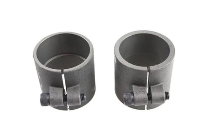Parkerized 1-3/4 inch Seamless Exhaust Clamp Set by V-Twin