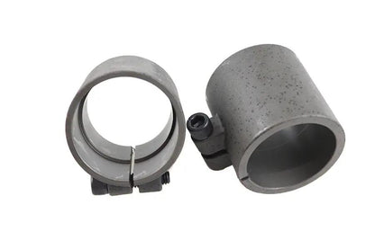 Parkerized 1-3/4 inch Seamless Exhaust Clamp Set by V-Twin