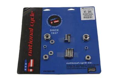 National Cycle SwitchBlade Windshield Mount Kit for Harley Davidson FLHR (1994-2003) by National Cycle