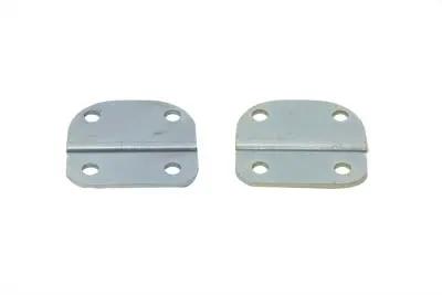 V-Twin Windshield Extension Bracket Set Zinc for Harley Davidson FLH (1960-1969) by V-Twin