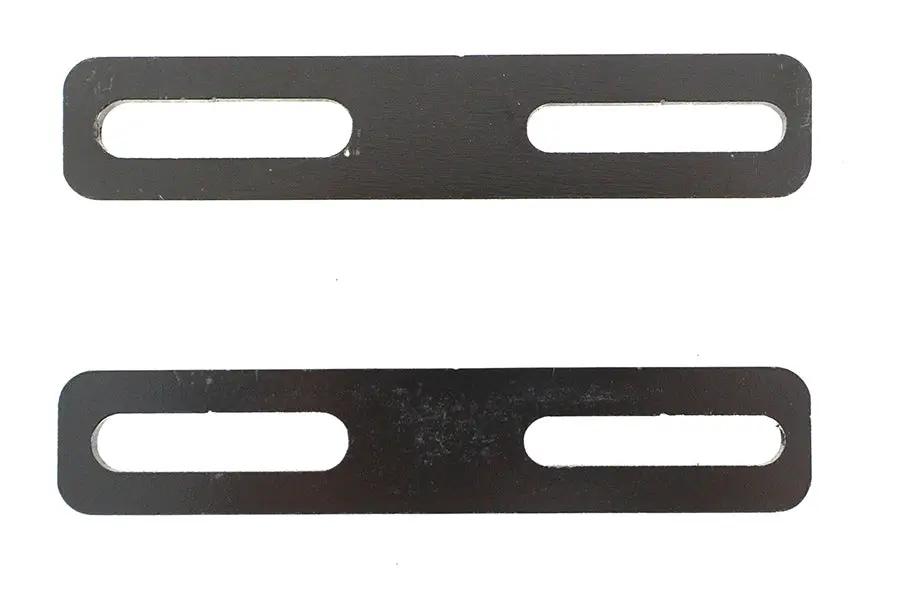 V-Twin Black 5 Inch Exhaust Bracket Set Part D-3161 by V-Twin