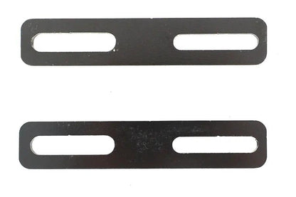 V-Twin Black 5 Inch Exhaust Bracket Set Part D-3161 by V-Twin