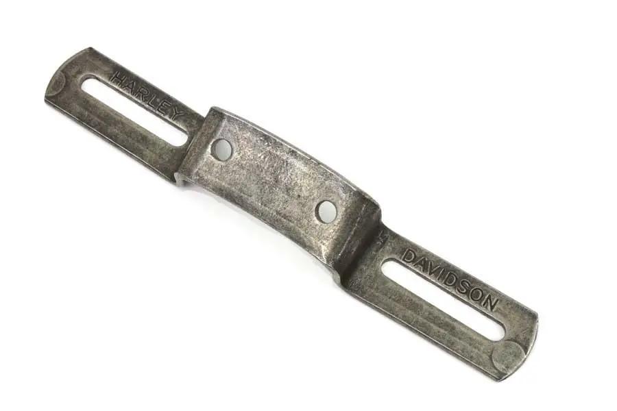 V-Twin B-2138 Raw Knucklehead Beehive Tail Lamp License Plate Bracket by V-Twin