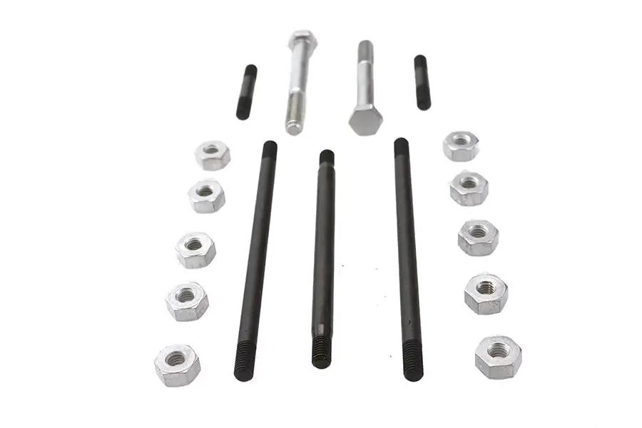 Colony Cadmium Finish Engine Case Bolt Kit for 1937-1940 Harley Davidson W & G Models by Colony
