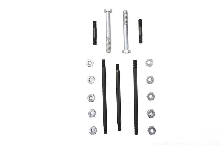 Colony Cadmium Finish Engine Case Bolt Kit for 1937-1940 Harley Davidson W & G Models by Colony