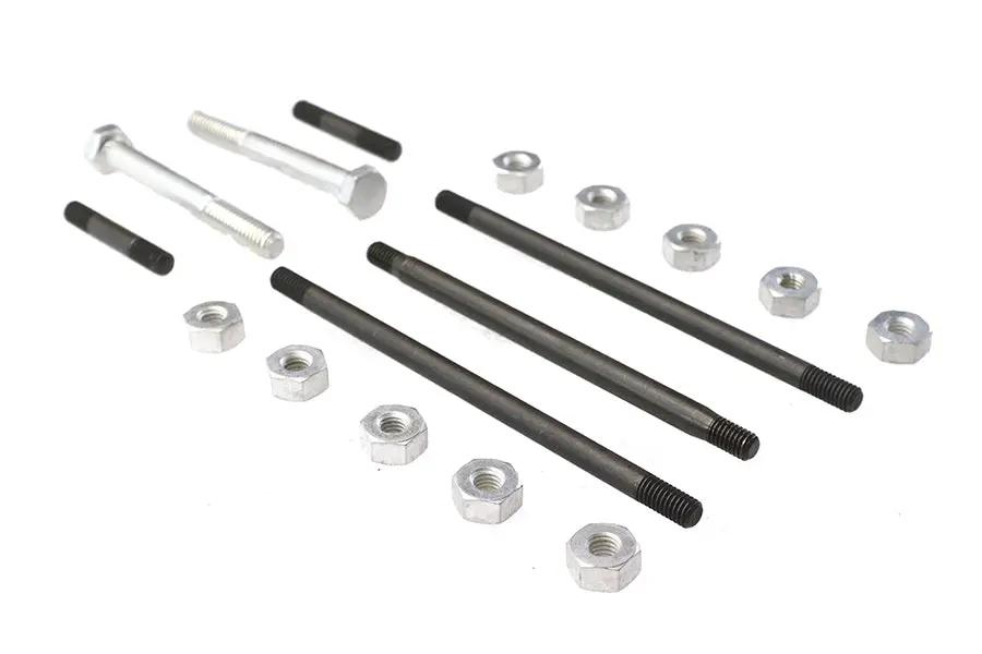 Colony Cadmium Finish Engine Case Bolt Kit for 1937-1940 Harley Davidson W & G Models by Colony