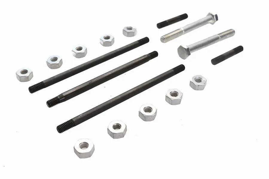 Colony Cadmium Finish Engine Case Bolt Kit for 1937-1940 Harley Davidson W & G Models by Colony