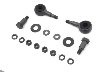 Colony Parkerized Front Fork Shock Absorber Lower Mount Kit for Harley Davidson FL & W Models by Colony